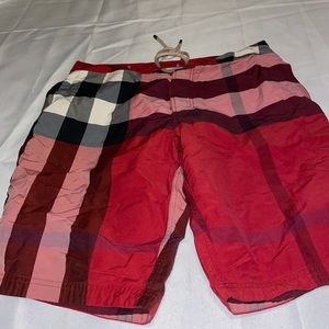 Burberry swim trunks